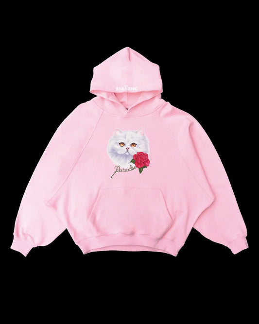 PURRADISE HOOD Light Pink