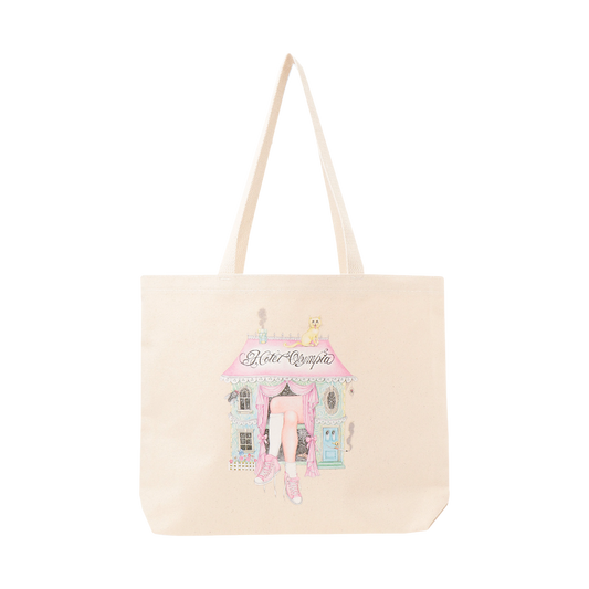 Hotel Olympia Natural Logo Tote