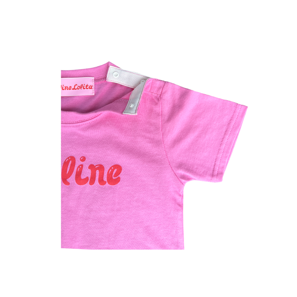 Faline Lolita kids Tee Pink