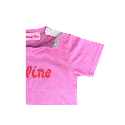 Faline Lolita kids Tee Pink