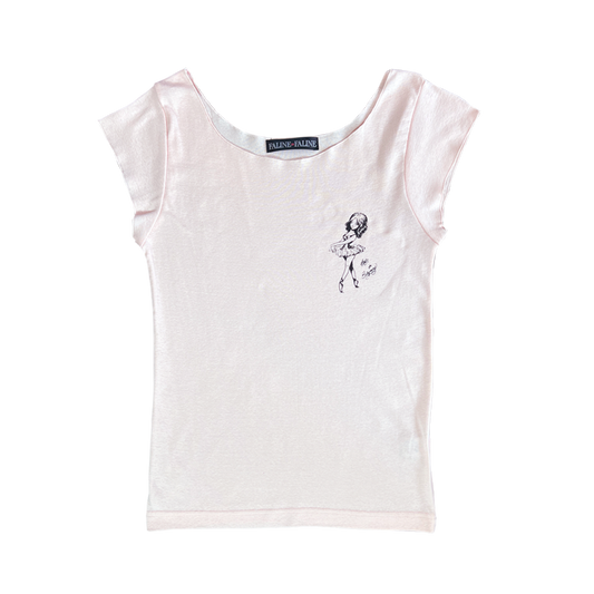 Fafi faline ballerina tee Pink