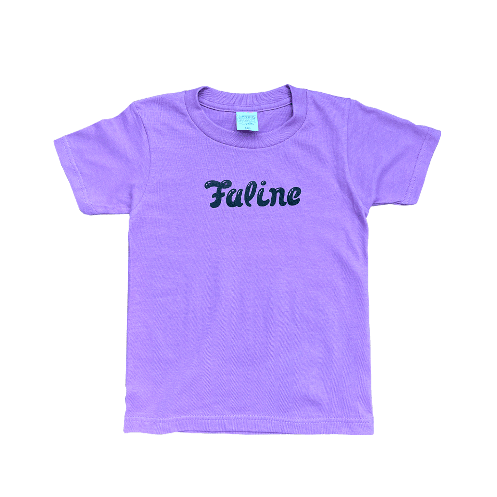 Faline Lolita kids Tee Purple