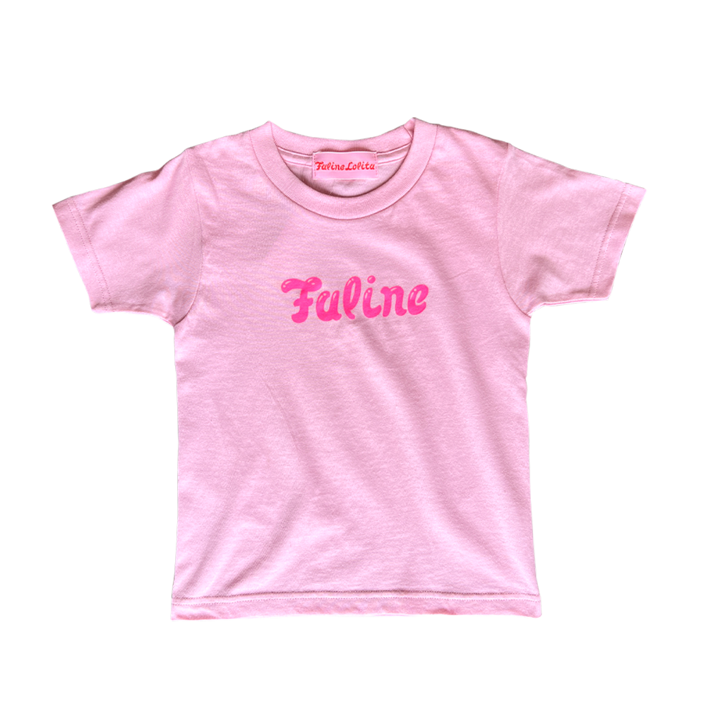 Faline Lolita kids Tee Peach