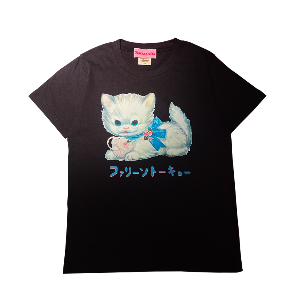 Faline lolita cat T Black