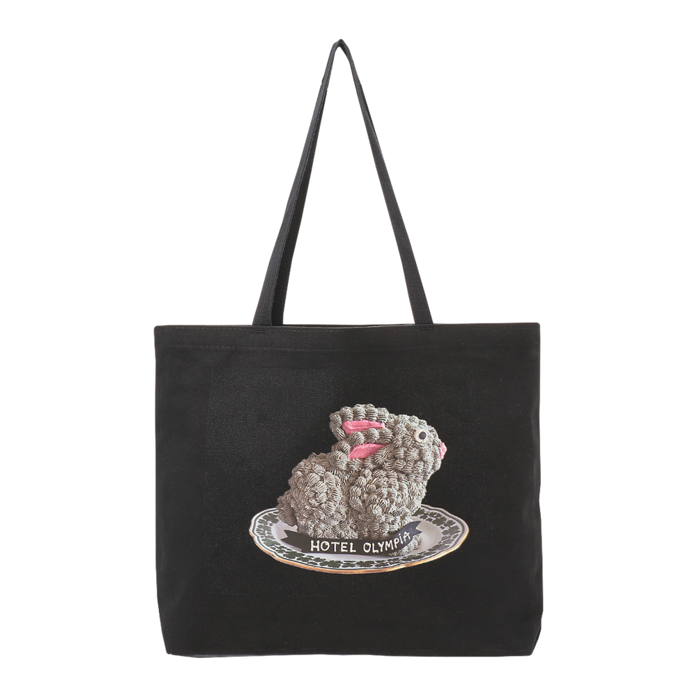 Hotel Olympia Black Usagi Cake Tote