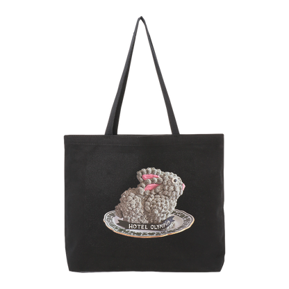 Hotel Olympia Black Usagi Cake Tote