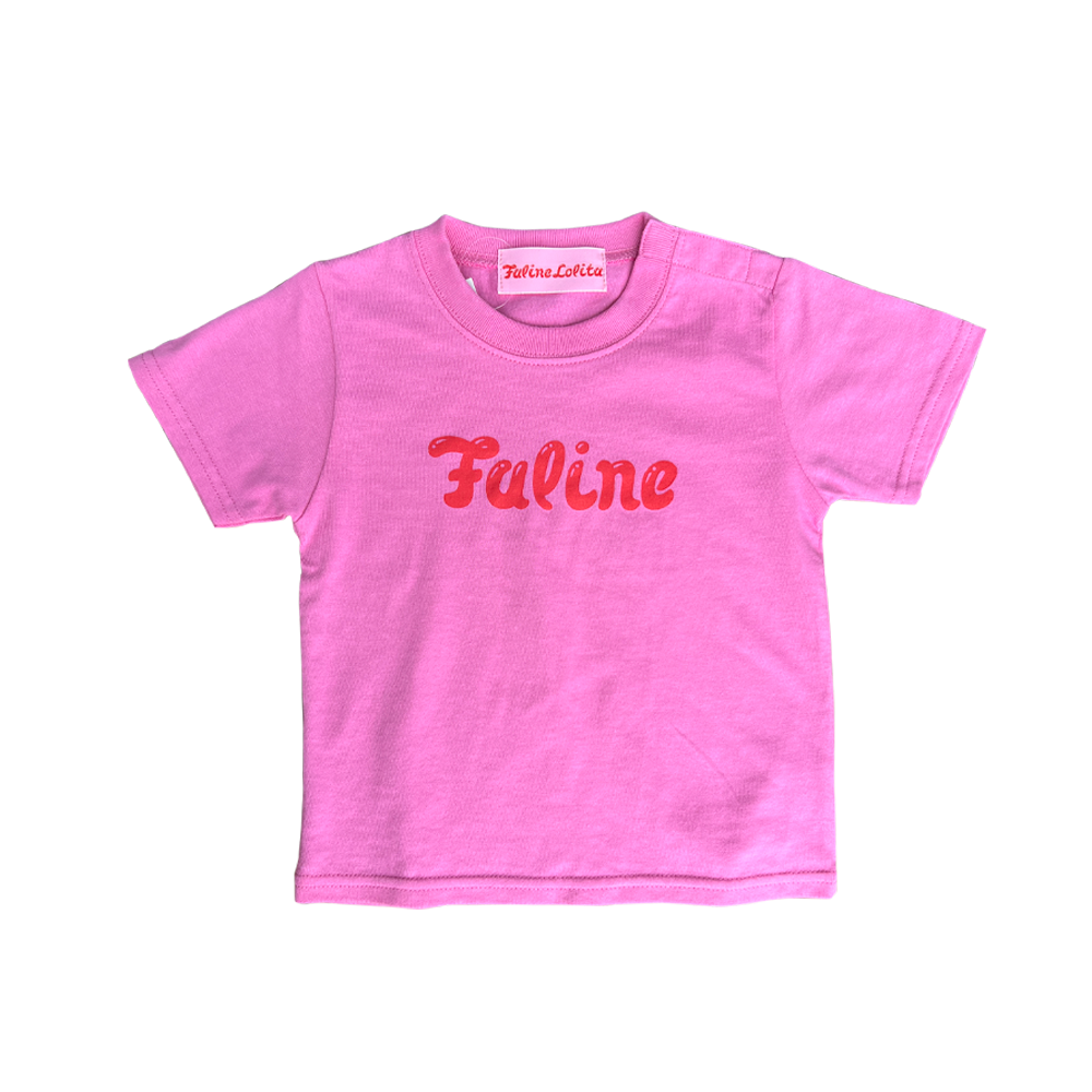 Faline Lolita kids Tee Pink