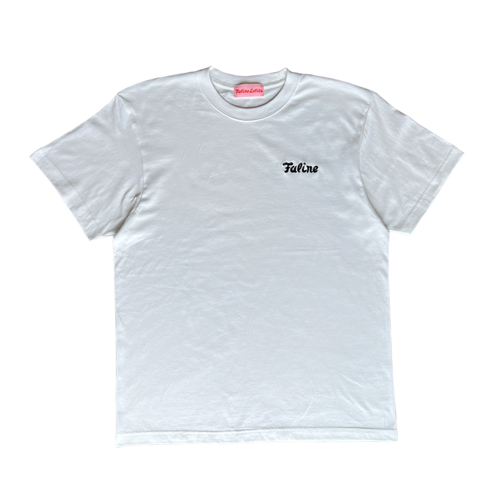 Faline Original Embroidered T White