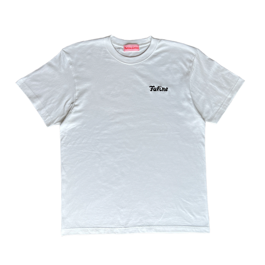 Faline Original Embroidered T White