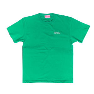 Faline Original Embroidered T  Green gray