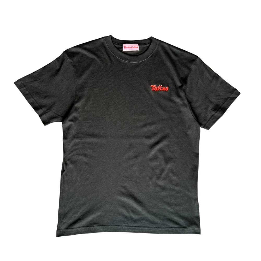 Faline Original Embroidered T Black