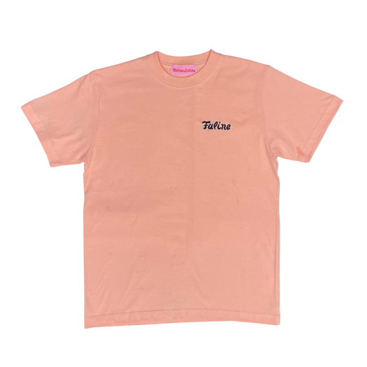 Faline Original Embroidered T Apricot