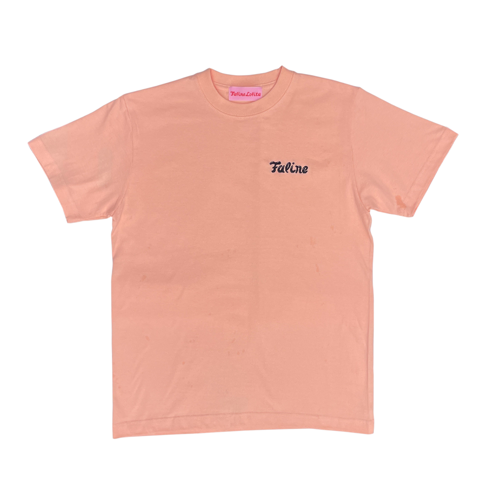 Faline Original Embroidered T Apricot
