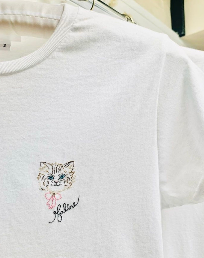 Abbie Walsh Pepe Embroidered T-shirt