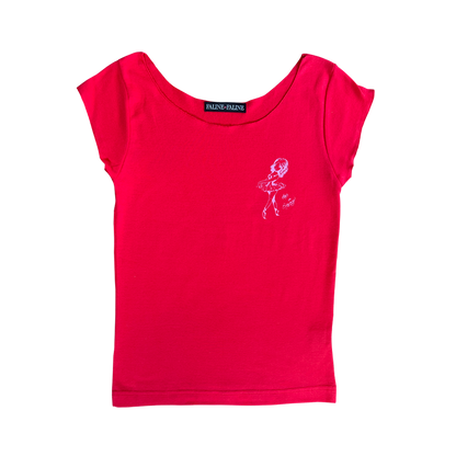 Fafi faline ballerina tee Red