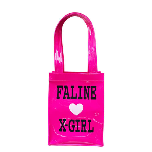 X-girl × FALINE MINI TOTE BAG (PINK)