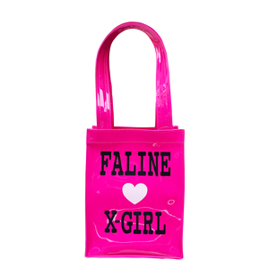 X-girl × FALINE MINI TOTE BAG (PINK)