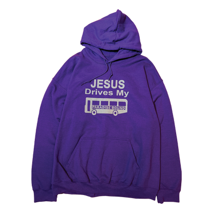 Paradis3 Jesus drives Hood. Purple