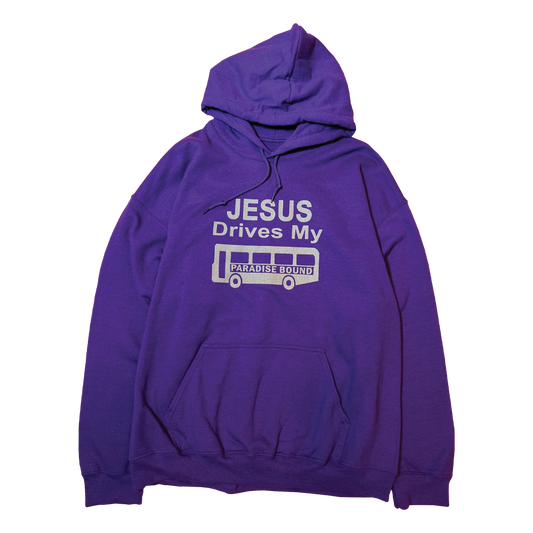 Paradis3 Jesus drives Hood. Purple