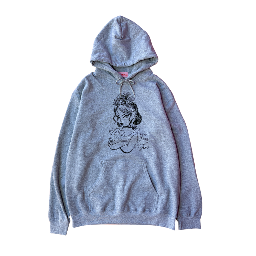 Fafi Babymary for Isetan by Fafi hoodie Grey