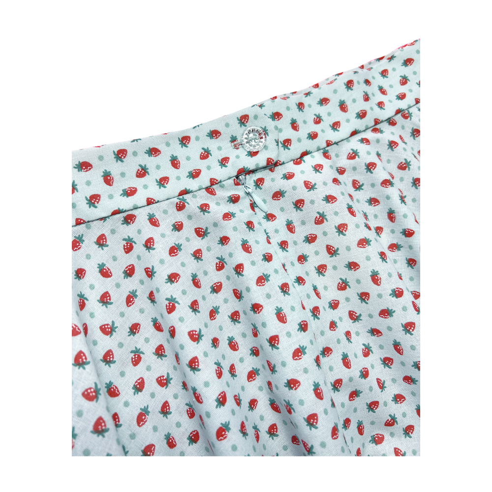 Fifi chachnil Funambule skirt (Red/blue)