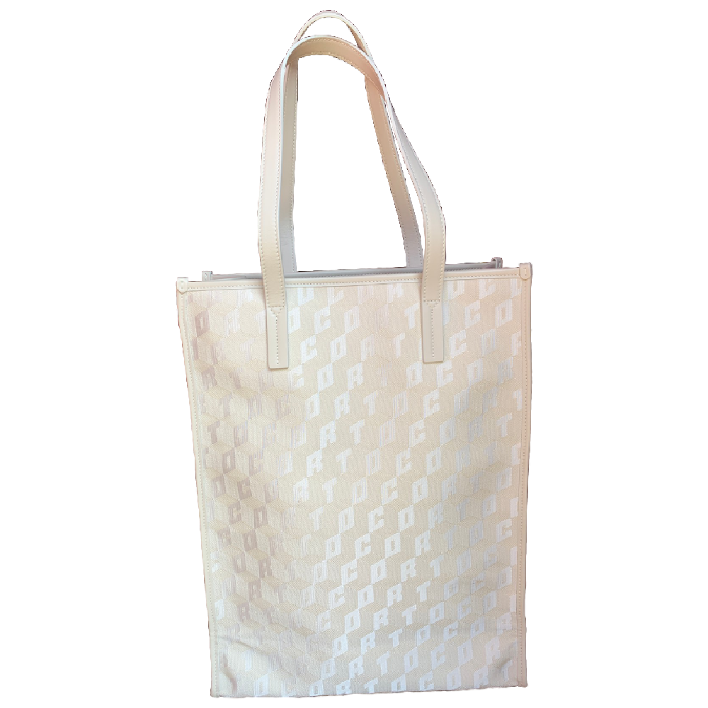 Corto moltedo Shopper tote (Faded flowers)