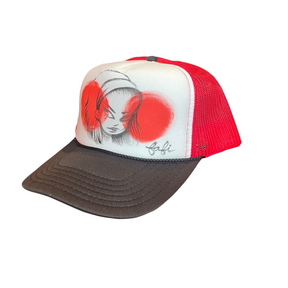 Fafi hand painted Cap (girl #3)