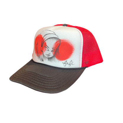 Fafi hand painted Cap (girl #3)