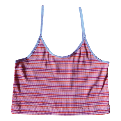 Faline original Stripes camisole (Straps:Lavender)