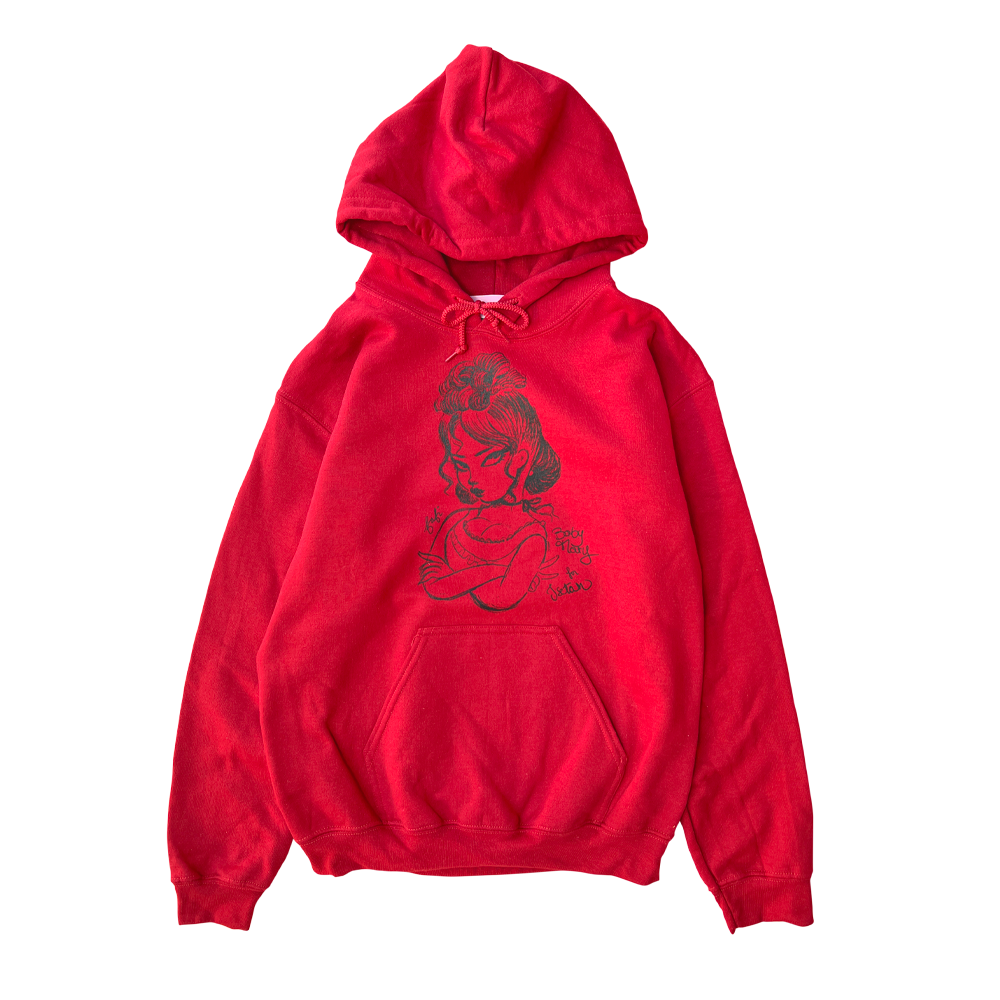 Fafi Babymary for Isetan by Fafi hoodie red