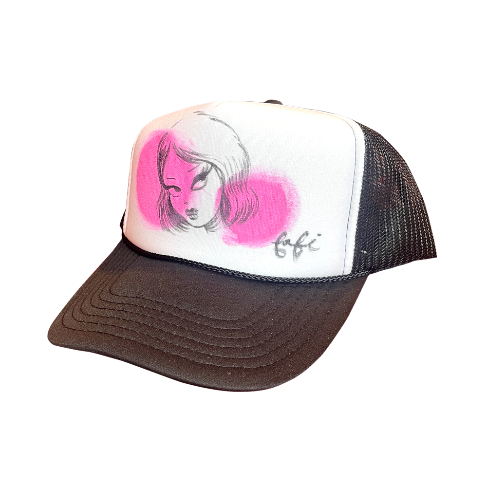 Fafi hand painted Cap (girl #1)