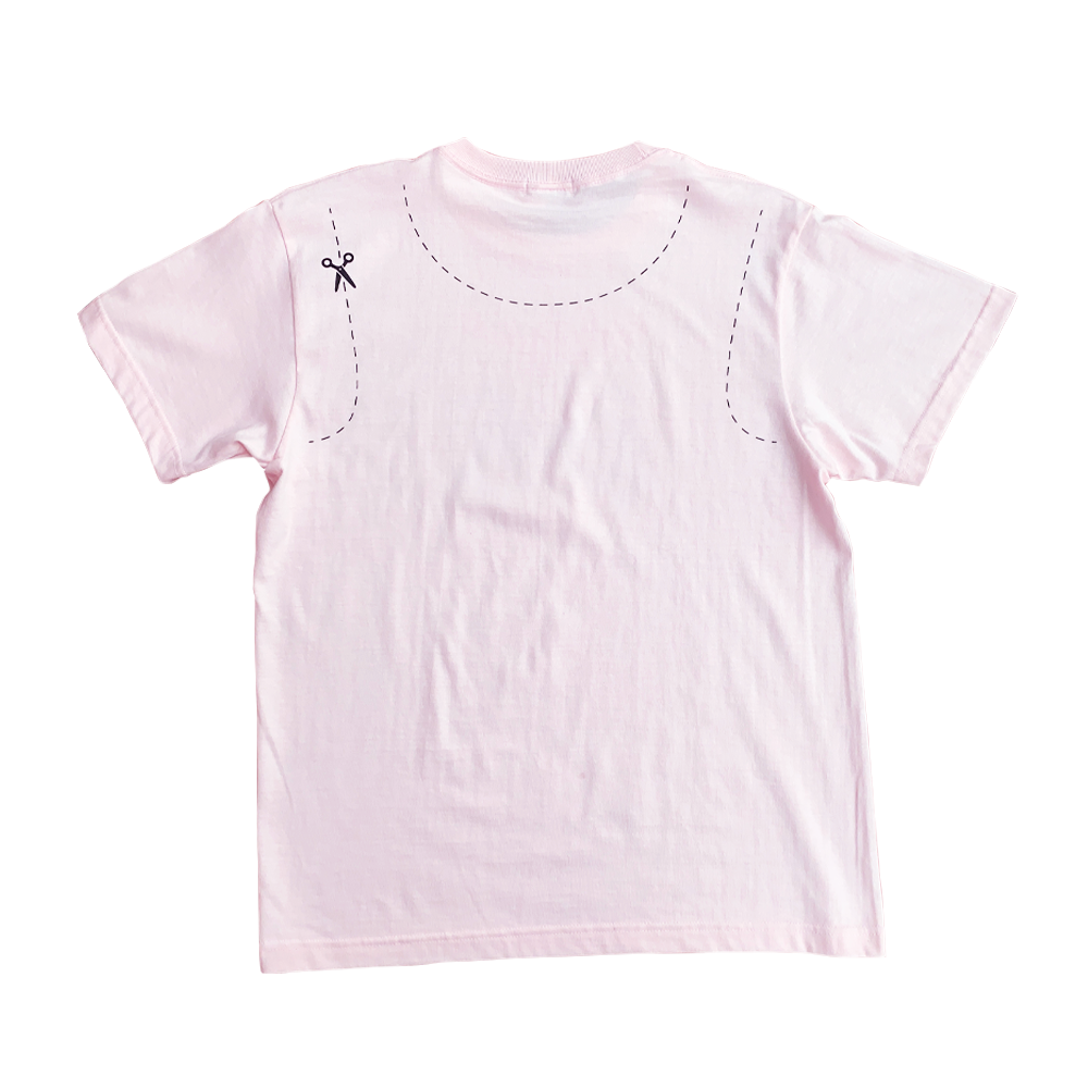 Baby faline Reprint 22nd anniversary T-shirt (Babypink)