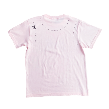 Baby faline Reprint 22nd anniversary T-shirt (Babypink)