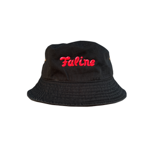 Faline lolita bucket hat black