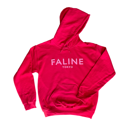 Faline Tokyo hoodie (Red×Pink)