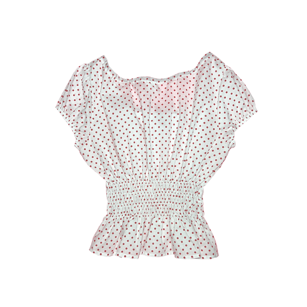 Fifi chachnil Babymary Tops (Red dots)