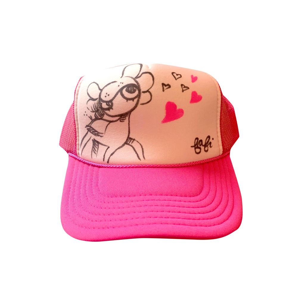 Fafi hand painted Cap (birtak #4)