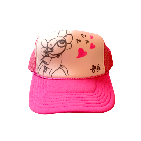 Fafi hand painted Cap (birtak #4)