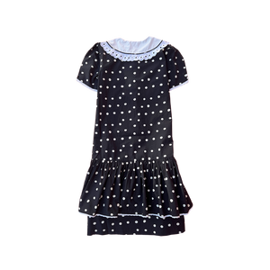 Batsheva Clarice dress Black&White polka dot