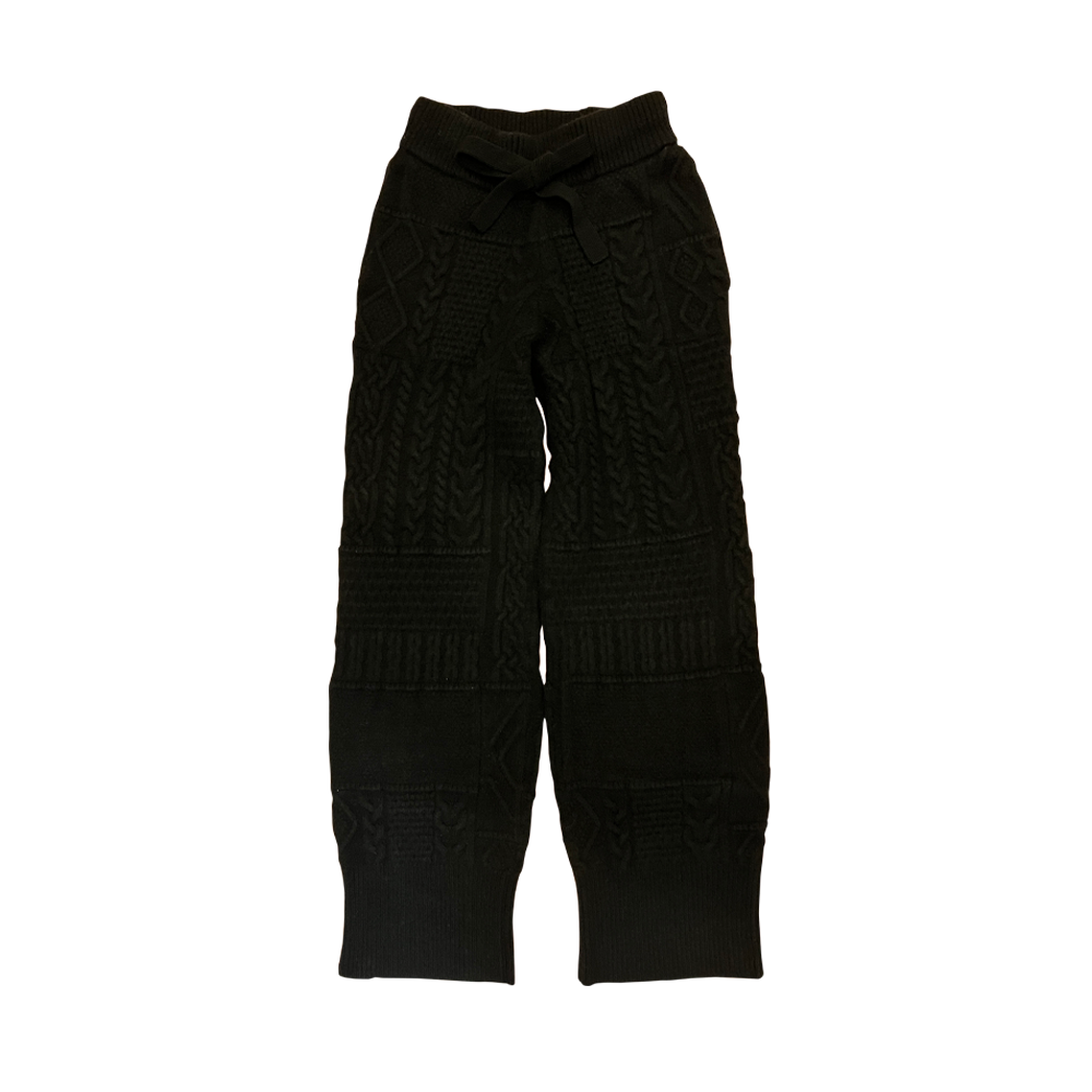 Roberto collina Pantalone Con Trecce black