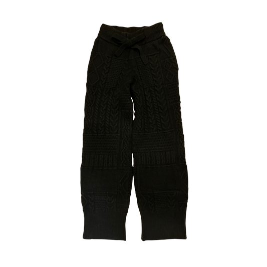 Roberto collina Pantalone Con Trecce black