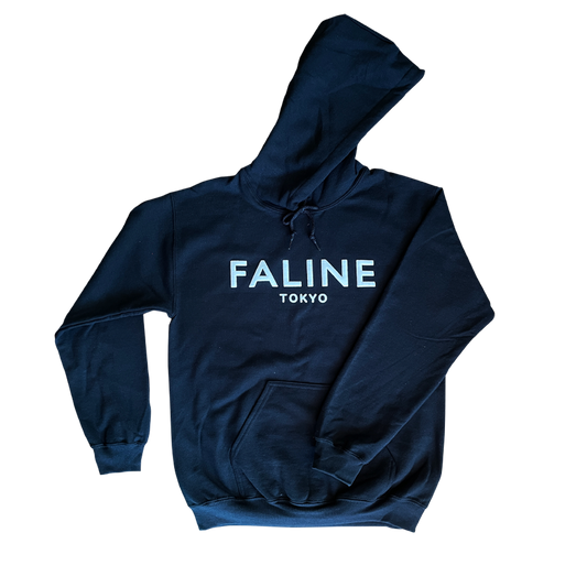 Faline Tokyo hoodie (Black×White)