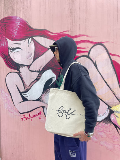 Fafi Signed Tote Black