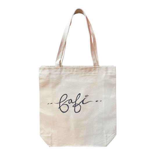 Fafi Signed Tote Black