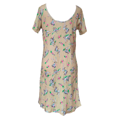 X-girl x FALINE GIRLS DRESS (Beige)