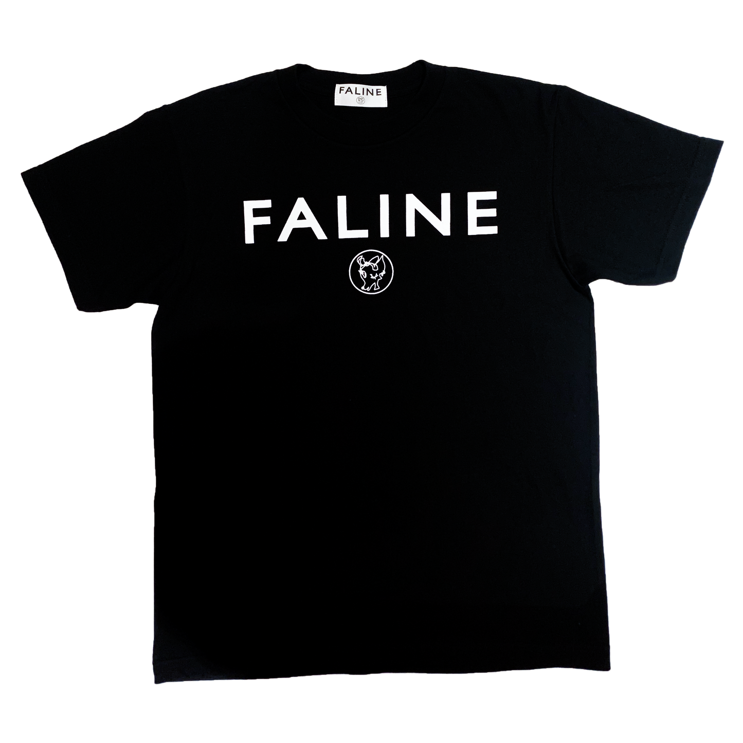 Faline logo Tee (Black)