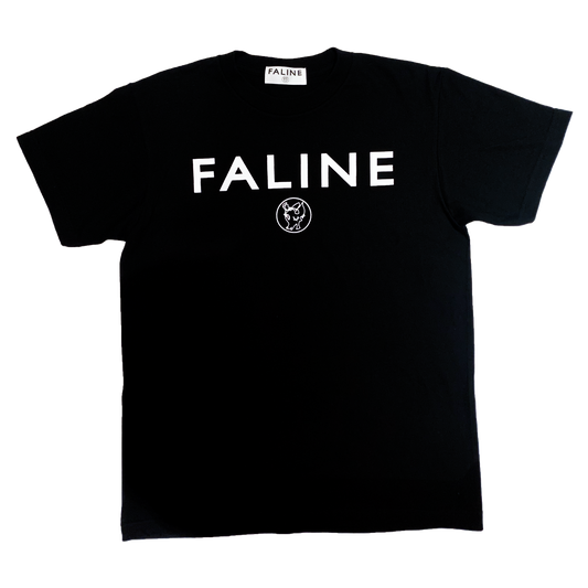 Faline logo Tee (Black)