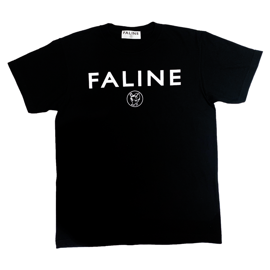 Faline logo Tee (Black)