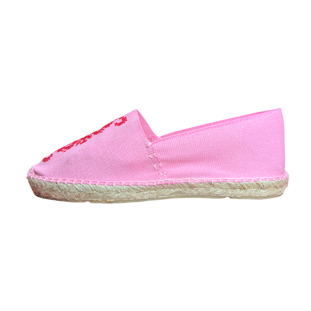 Ines de la Fressange Auriane Espadrilles (Pink)