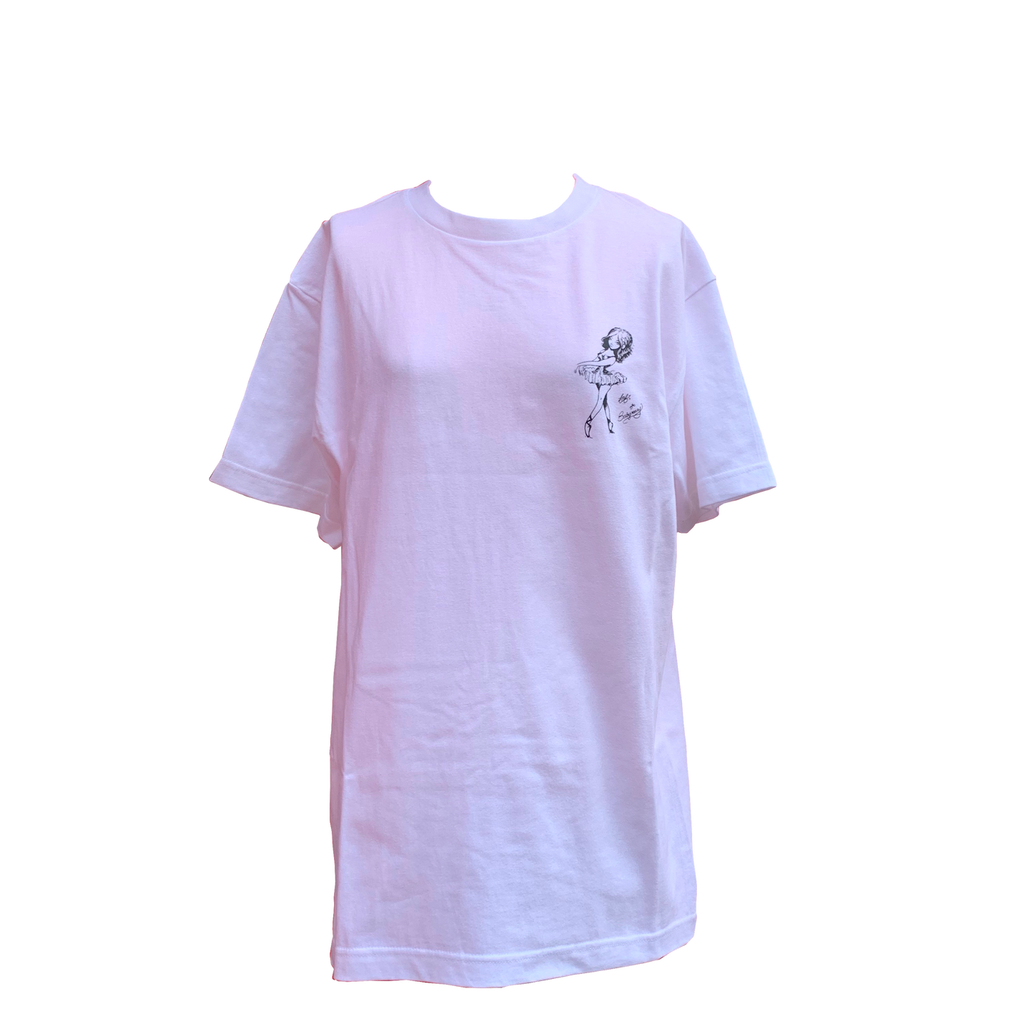 Fafi x Faline ballerina Tee shirt (White)